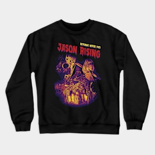 Rettro Horror Jason Rising Crewneck Sweatshirt